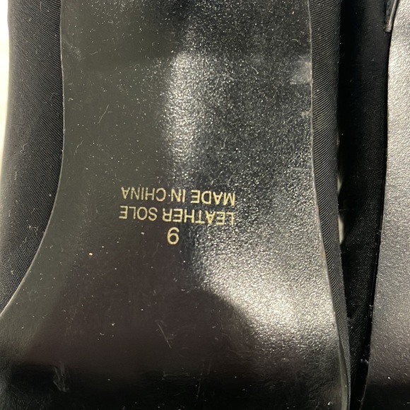 Women’s Black Heeled Boots Size 9 - Picture 5 of 6